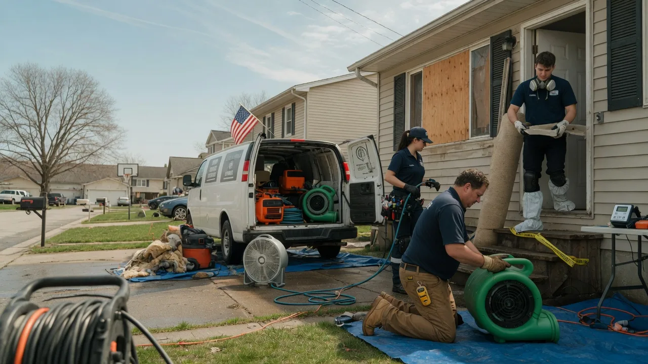 Water Damage Restoration in North Versailles, PA near me